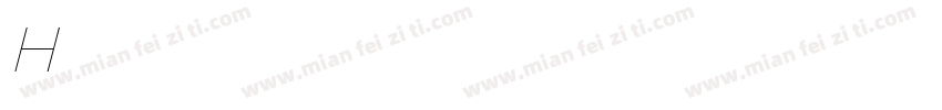 HelveticaObl Heawy字体转换